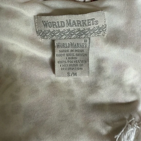 World Market Summer Floral Maxi Dress Size M/L - Picture 5 of 5